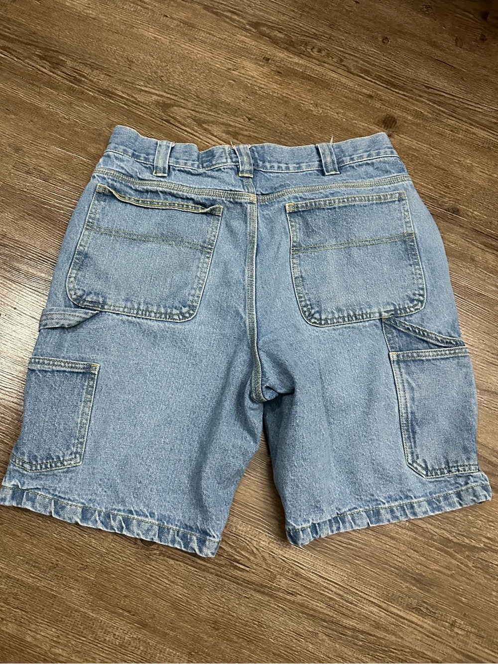 RedHead Light Blue Denim Carpenter Shorts